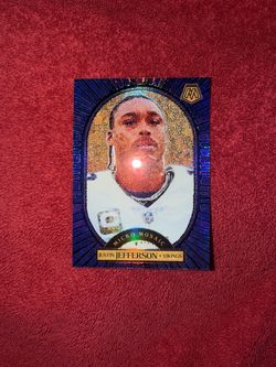 Justin Jefferson Panini Mosaic Micro Mosaic NFL Card