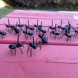 Mini Ants Food Picks Plastic Ants Fruit Toothpicks for Food