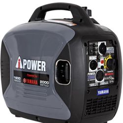 A-iPower SC2000iREC Inverter Generator Powered by Yamaha 2000-Watt, Grey 