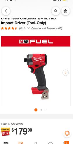 Milwaukee M18 Fuel Impact