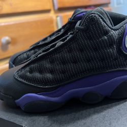 Jordan 13 Retro Court Purple Size 1 Pre School 