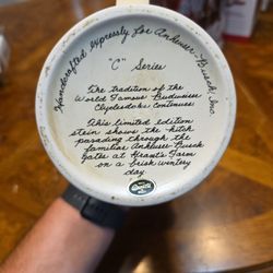 1987 Budweiser Stein