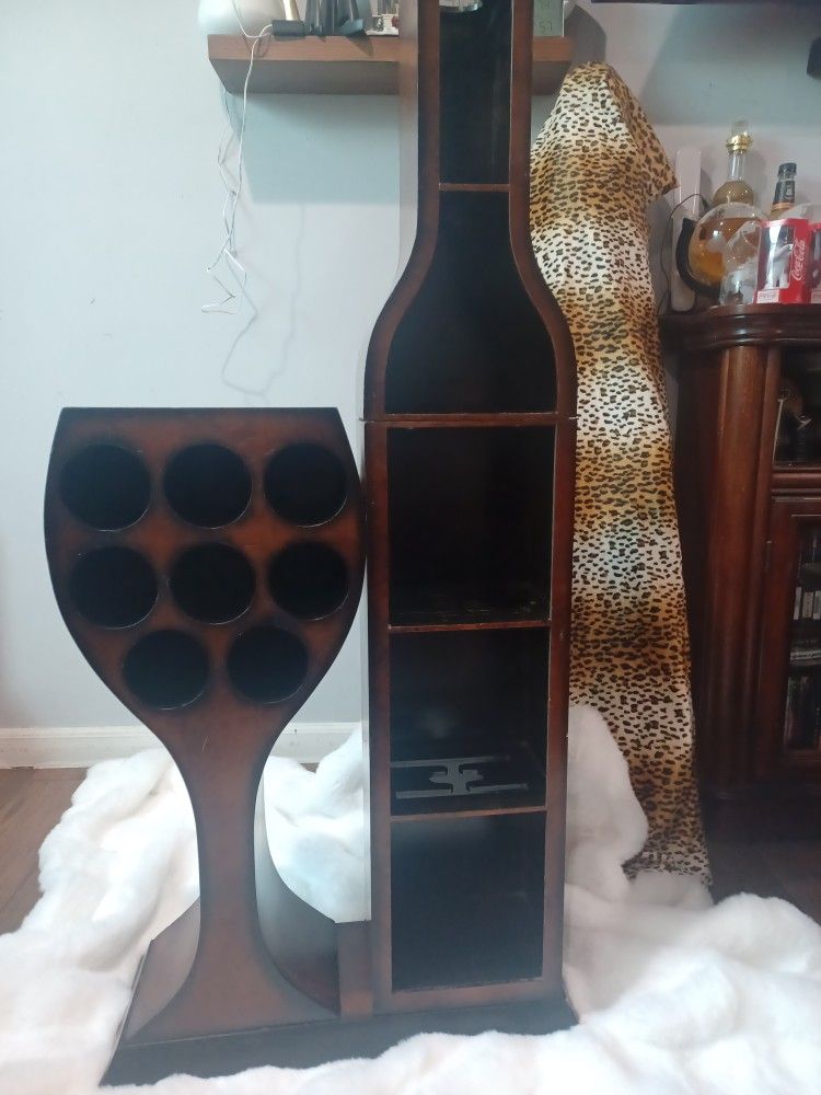 Wood Wine Rack