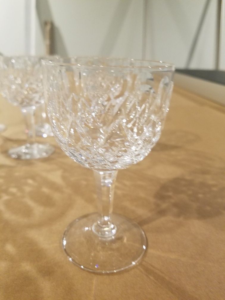 Antique Wine glasses 4.5 high