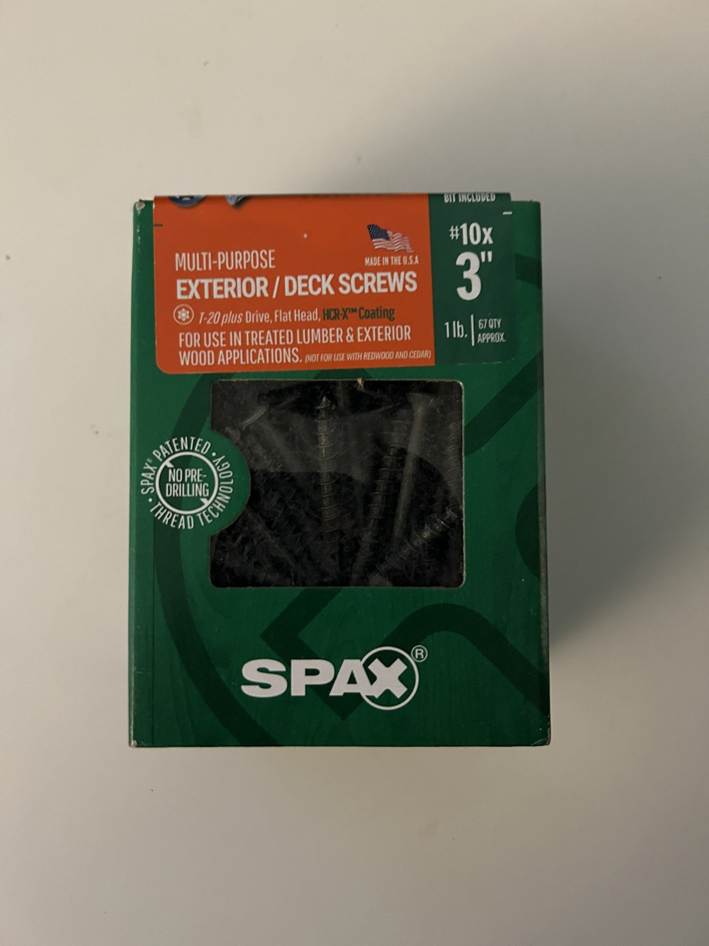 Spax Exterior/ Decking Screws