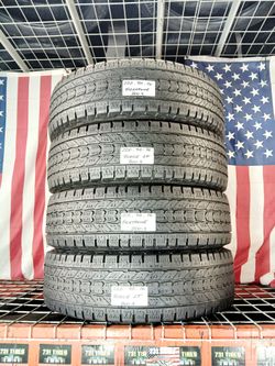 ✔️ Set of 4 tires LT225/75R16 FIRESTONE FORCE H/T ALL SEASON 10PR LOAD E TRUCK SUV 225 75 16