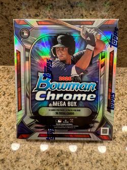 2026 Bowman Chrome Baseball Topps Mega Box Packs RC Rookie Cards Autograph