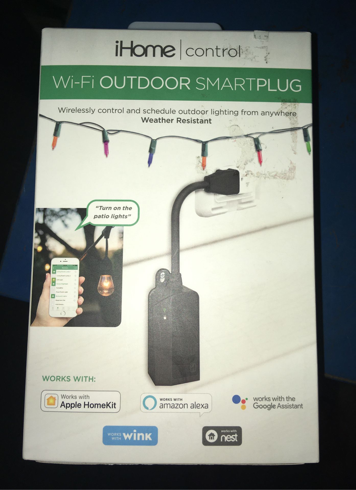 Ihome outdoor smartplug