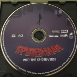 Spider-Man: Into The Spider-Verse Blu-Ray