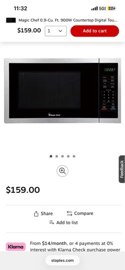 magic chef microwave for sale