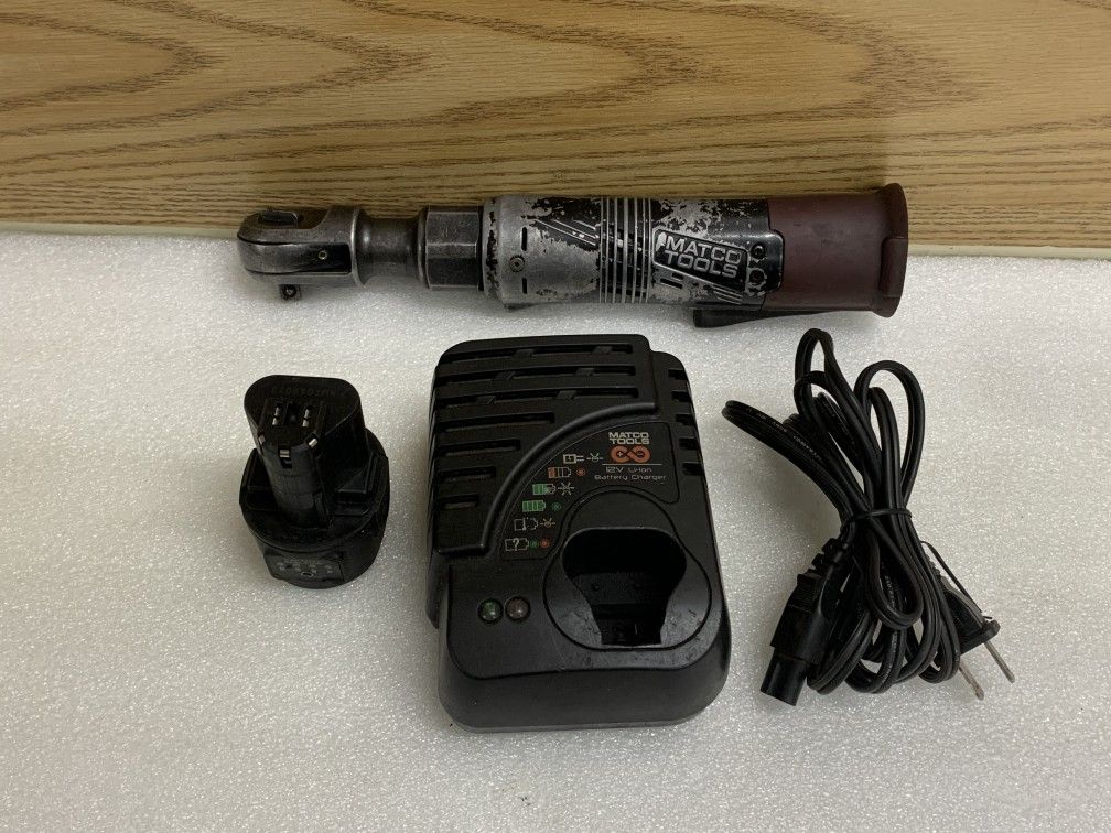 Matco Tools MCL1638RA 16V Cordless Ratchet with Battery and Charger
