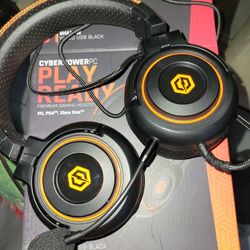 Cyberpower Wired USB Black Gaming Headset
