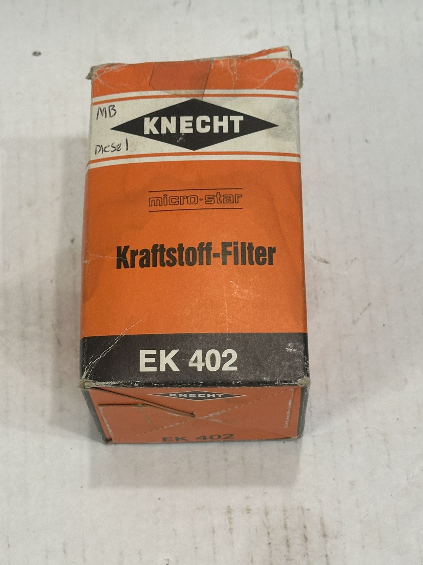 Knecht EK402 Mercedes Benz Fuel Filter