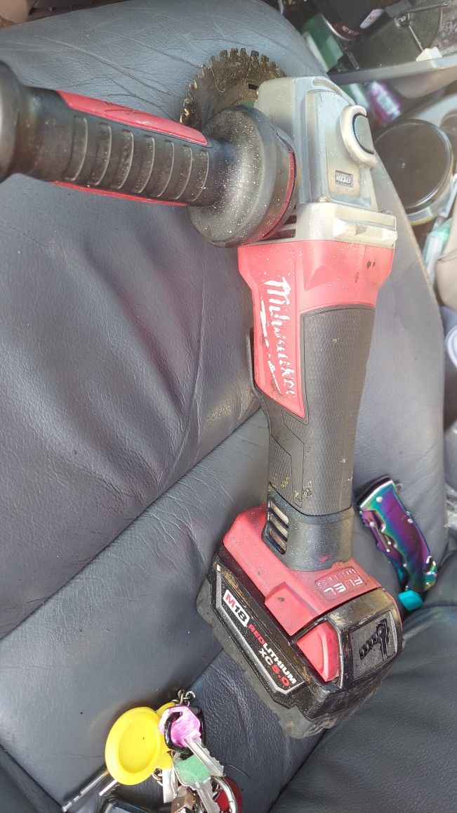M18 Fuel Grinder Plus Battery And Charger
