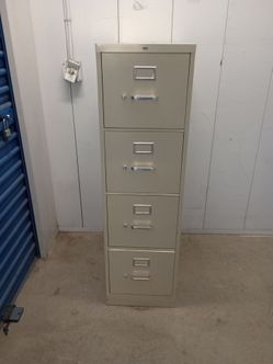 Metal file cabinet $ 75 each