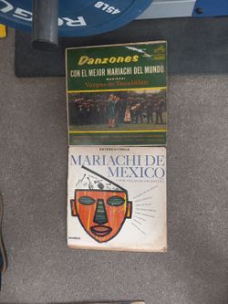 Mariachi Vinyl Record Albums Lot of 2