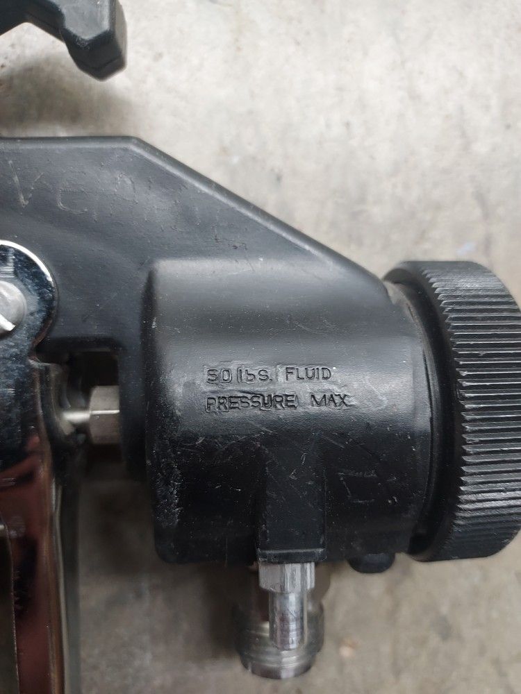Accuspray HVLP w/ SHARPE Pressure Gauge