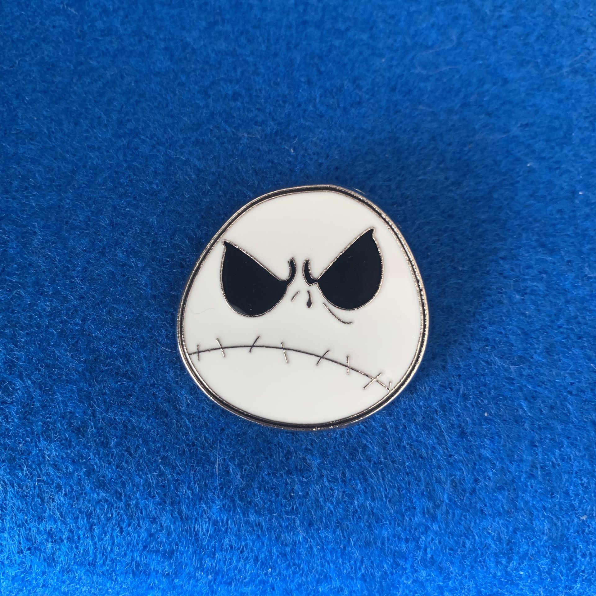 Jack skellington nightmare before Christmas head Disney Trading Pin