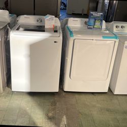 White Samsung Washer And Dryer Set