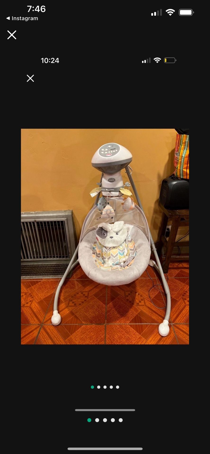 Fisher price swing