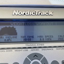 Nordictrack Treadmill 