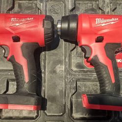 Milwaukee M18 compact heat guns 