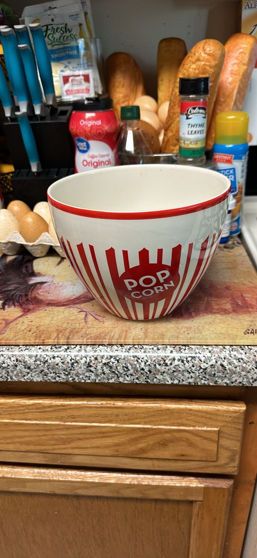 One Popcorn Bowl