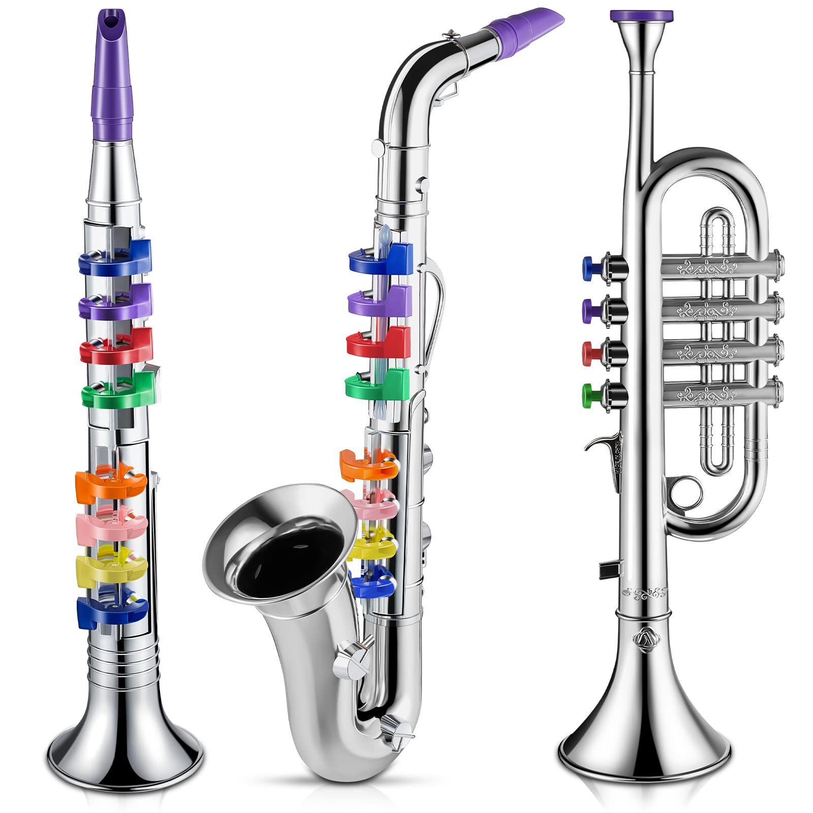 Set Of 3 Toy Saxophone Toy