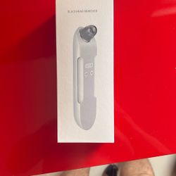 EZBASICS Blackhead Remover Vacuum, Pore Vacuum Sucker with 3 Adjustable Suction Power & LED, USB Rechargeable, White