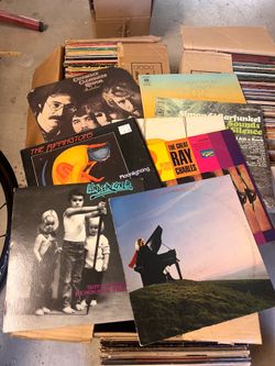 40 vinyl records