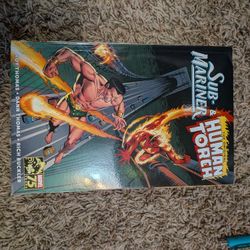 submariner and human torch comic book