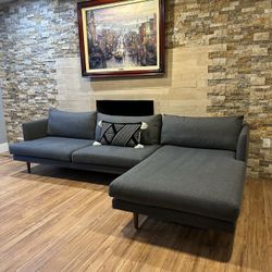 FREE DELIVERY- Article Sectional Sofa