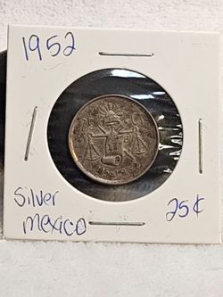 #798 Mexico 1952 coin