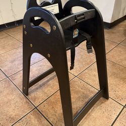 Koala Kare Designer High Chair In Black