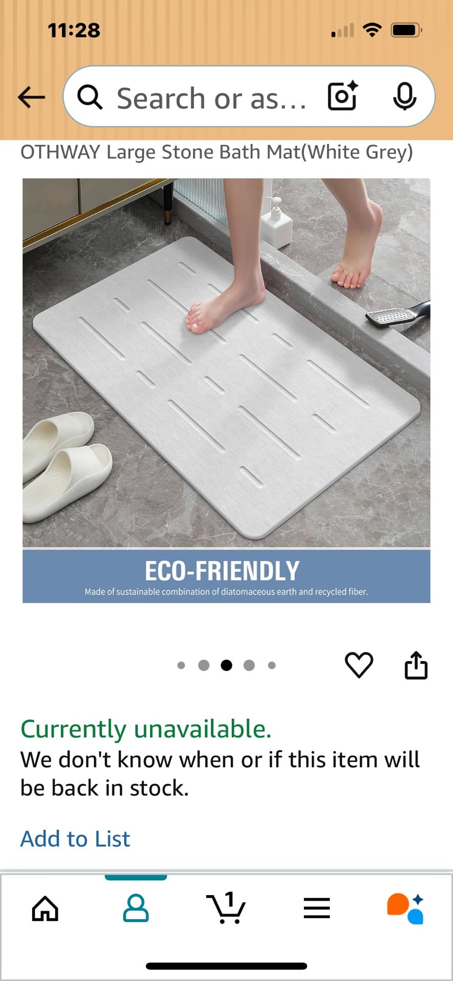 Robot Vac Friendly Bathmat