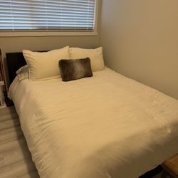 Queen Bed Frame (Wooden) 