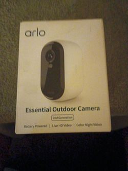 Arlo Essential Outdoor Camera 2nd Generation