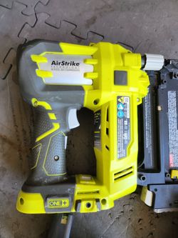 Ryobi  Airstrike bran nailer.   18 gage