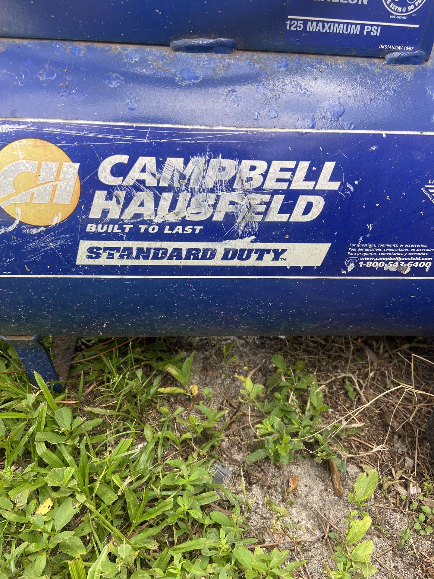 Campbell Hausfeld Built to Last standard duty