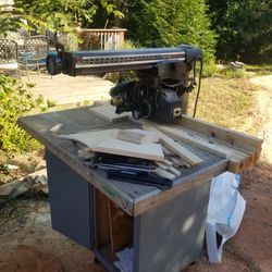 Radial Arm Saw,craftsman. 10inch .