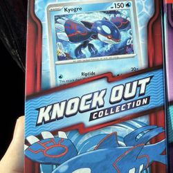 SEALED - Limited Edition “Kyogre” Pokemon Card Box Set