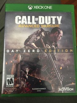 Xbox One COD Advanced Warfare Day Zero Edition