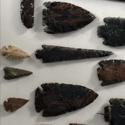 Good Collection Of Spears And Arrowheads