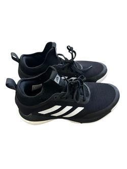 adidas Crazyflight Mid Black White Women’s Volleyball Shoes Size 8.5