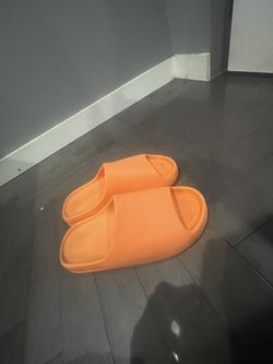 Orange Yeezy Slides Size13