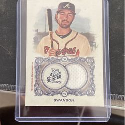 Dansby Swanson Game Used Jersey