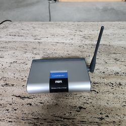 Cisco Linksys Wireless-G Music Bridge Adapter Router