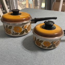 Vintage Enamelware Cookware