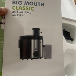 Juicer Machine, Big Mouth Centrifugal Juicer with 3 Speed Setting, Wide 3'' Feed Chute Juice Extractor for Whole Fruit and Vegetable, Stainless Steel 