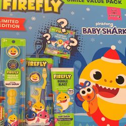 Firefly Baby Shark Toothpaste Kit 6.00 each 